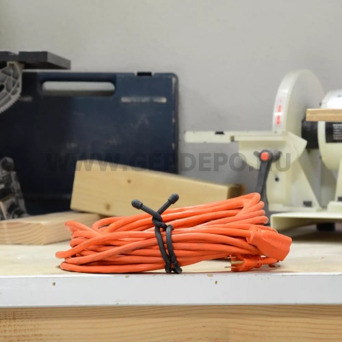 Gear Tie 18" kötöző, 2 x 45,72cm, fekete