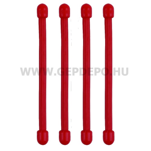 Gear Tie kötöző, 4 x 7,62 cm, piros
