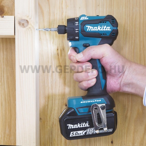 Makita DDF083Z akkus fúró-csavarbehajtó 1/4" géptest 18V LXT BL XPT