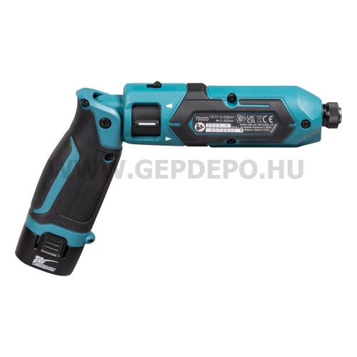 Makita TD022DSE akkus ütvecsavarozó 1/4
