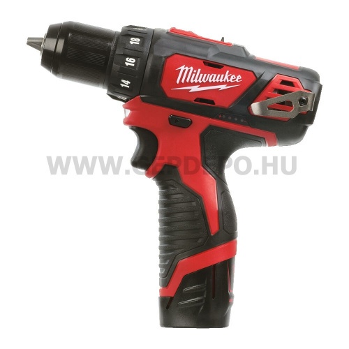 Milwaukee BDD-201C M12 szuperkompakt akkus fúró-csavarozó