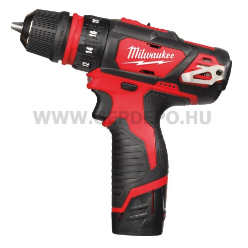 Milwaukee BDDXKIT-202C M12 szuperkompakt akkus fúrócsavarozó levehető tokmánnyal