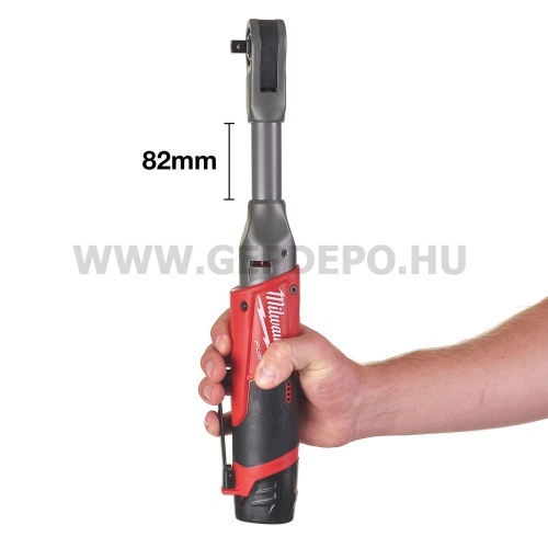 Milwaukee FIR38LR-0 M12 FUEL 3/8" akkus racsnis csavarkulcs hosszú hajtószárral