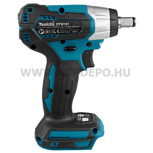 Makita DTW181Z akkus ütvecsavarozó géptest