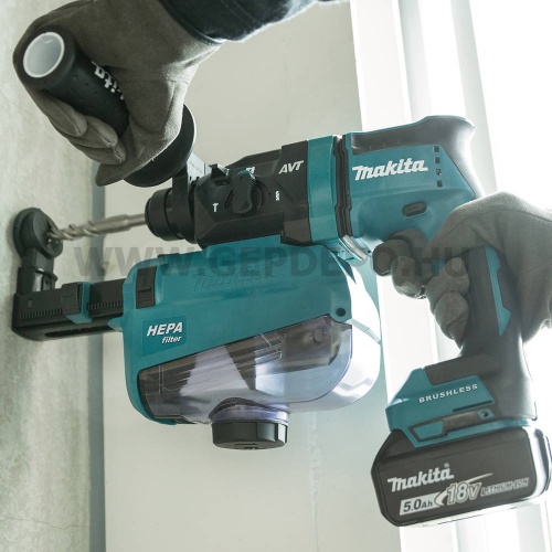 Makita DHR182RTWJ akkus fúró-vésőkalapács MAKPAC kofferben