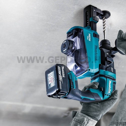 Makita DHR182RTWJ akkus fúró-vésőkalapács MAKPAC kofferben