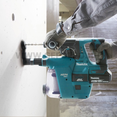 Makita DHR243RTJ akkus fúró- vésőkalapács MAKPAC kofferben