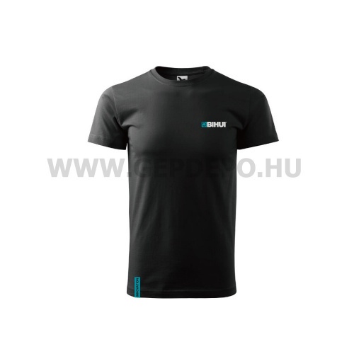 Bihui kerek nyakú póló, fekete, "M"