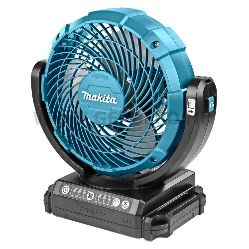 Makita DCF102Z akkus ventilátor géptest