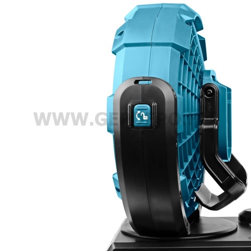 Makita DCF102Z akkus ventilátor géptest