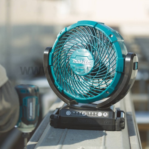 Makita DCF102Z akkus ventilátor géptest