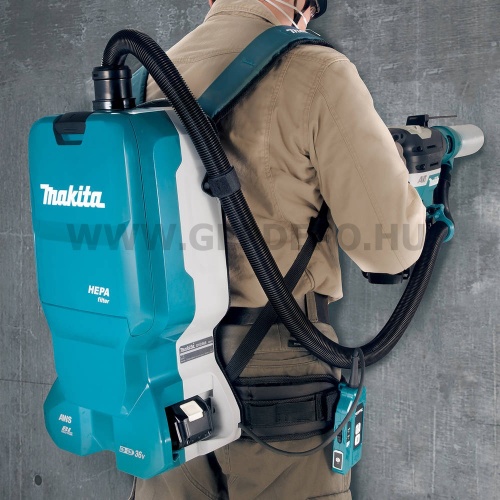 Makita DVC665Z akkus háti porszívó géptest