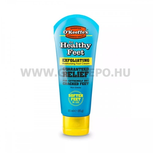 O'Keeffe's for Healthy Feet EXFOLIATING Tube hámlasztó és hidratáló lábkrém 85g