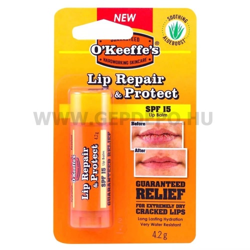 O'Keeffe's Lip Repair &amp; Protect SPF 15 ajakápoló 4,2g