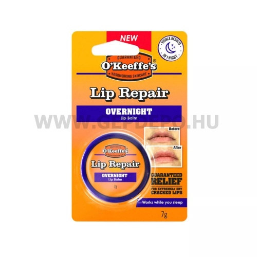 O'Keeffe's Lip Repair Overnight Éjszakai Ajakápoló 7g