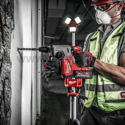 Milwaukee M18 FHX-0 FUEL 4 fokozatú 26 mm SDS-Plus kalapács FIXTEC tokmányos géptest