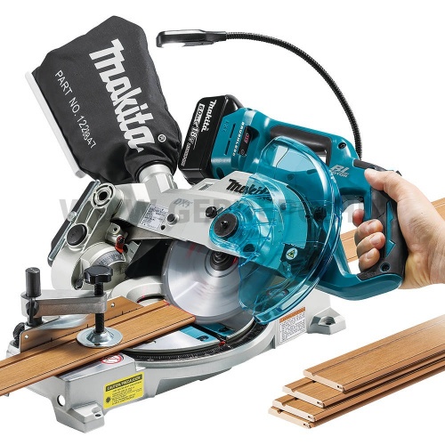 Makita DLS600Z akkus gérvágó géptest