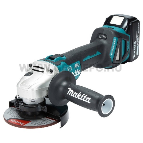 Makita DGA513RTJ akkus sarokcsiszoló MAKPAC kofferben