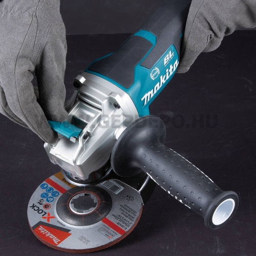 Makita DGA519Z akkus sarokcsiszoló géptest 18V LXT BL XPT X-LOCK
