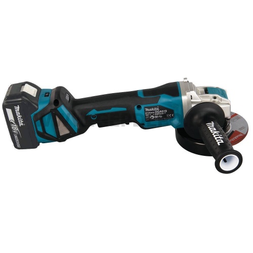 Makita DGA519RTJ akkus sarokcsiszoló MakPac kofferben 18V LXT BL XPT X-LOCK