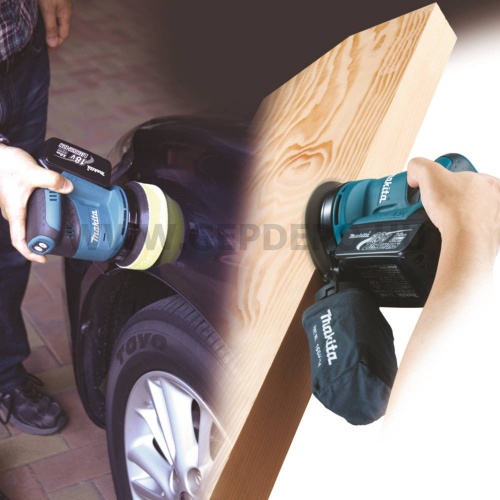 Makita DBO180Z excentercsiszoló géptest