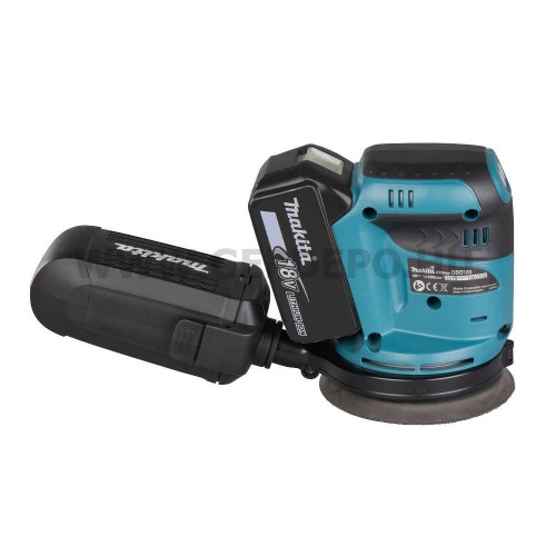 Makita DBO180RTJ excentercsiszoló MAKPAC kofferben