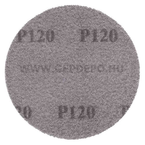 Makita tépőzáras csiszolóháló 125mm A120 - 10db