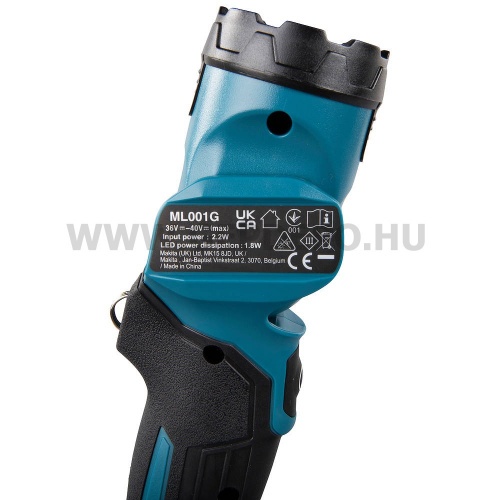 Makita ML001G 40Vmax XGT Li-ion akkus Led lámpatest 160 lumen