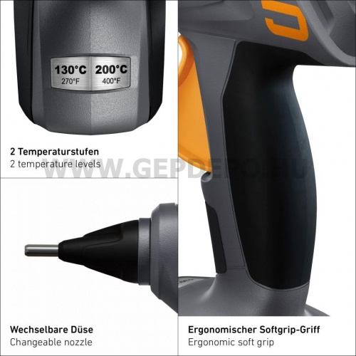 Steinel MobileGlue 5011 akkumulátoros ragasztópisztoly (Bosch GBA)