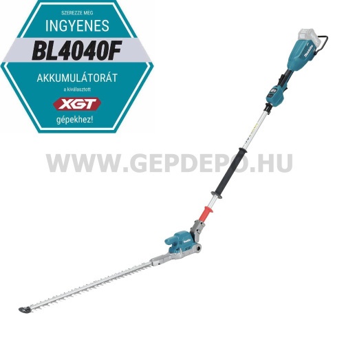 Makita UN001GZ akkumulátoros magassági sövényvágó géptest 40Vmax XGT BL XPT