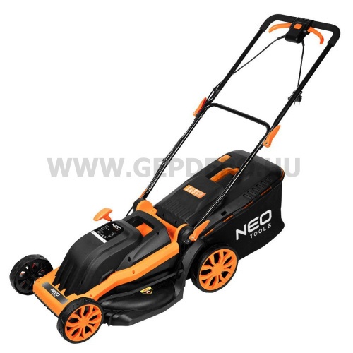 NEO Tools elektromos fűnyíró 1800W, 440mm, 45L-es gyűjtőkosár