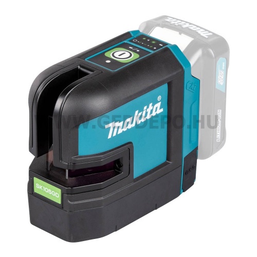 Makita SK105GDZ akkus keresztlézer, zöld