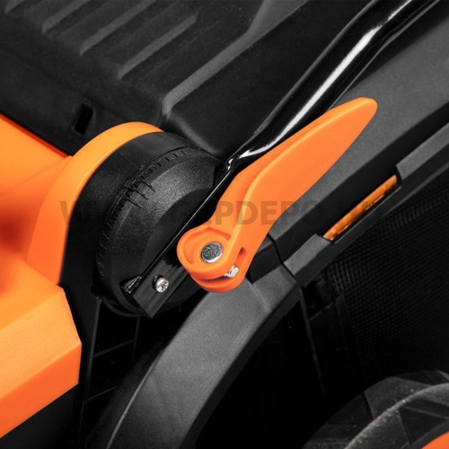 NEO Tools elektromos fűnyíró 1600W, 380mm, 45L-es gyűjtőkosár