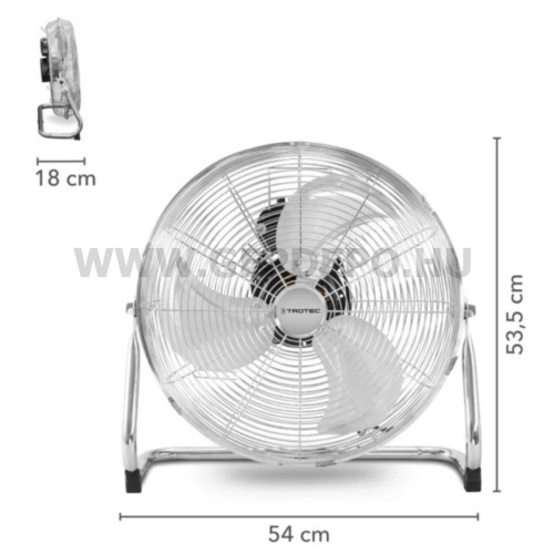Trotec TVM 18 padló ventilátor