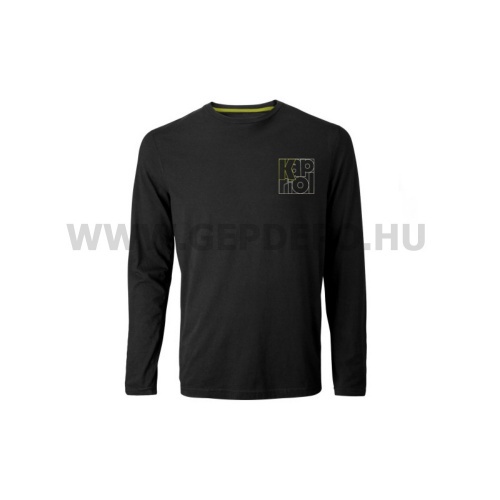 Kapriol enjoy hosszú ujjú póló fekete XL