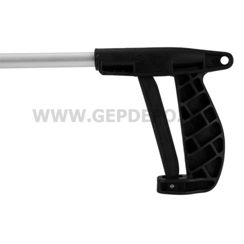 VERTO Szemétfelszedő csipesz, rugós, forgófejes, 76cm