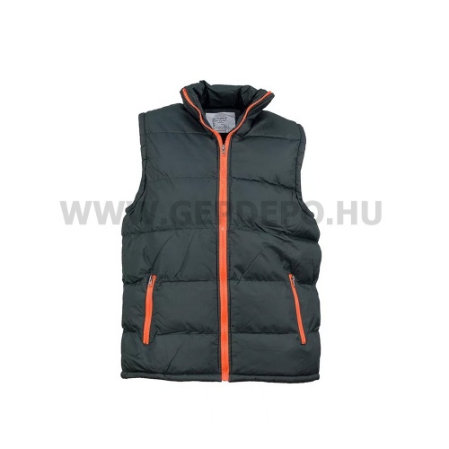Urgent BZR-308 mellény, fekete/narancs - XXXL