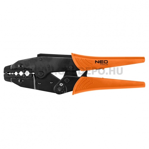 NEO TOOLS krimpelő-, kábelsarufogó 1,72-8,1mm2 antennasarukhoz