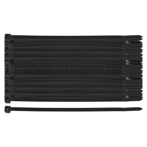 NEO TOOLS kábelkötegelő, gyorskötöző, extreme, uv álló, fekete, 4,8x150mm, 100db/cs