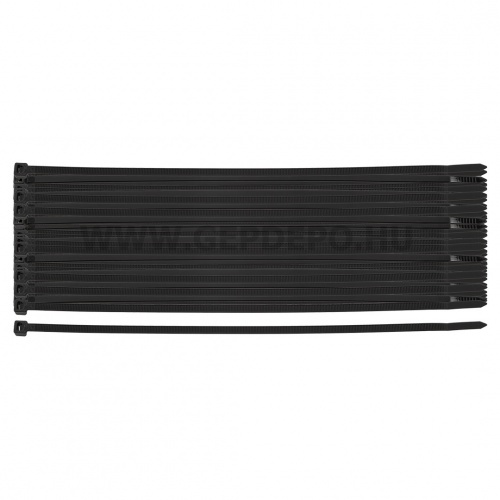 NEO TOOLS kábelkötegelő, gyorskötöző, extreme, uv álló, fekete, 4,8x200mm, 100db/cs