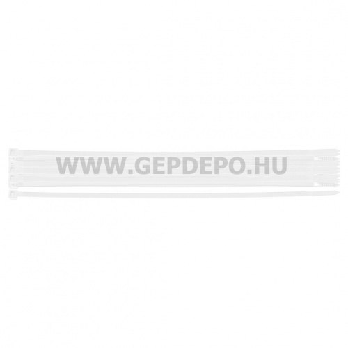 NEO TOOLS kábelkötegelő, gyorskötöző, extreme, uv álló, fehér, 4,8x300mm, 20db/cs