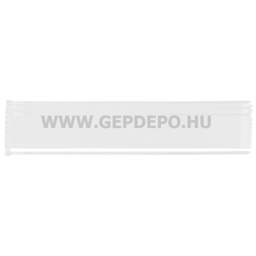 NEO TOOLS kábelkötegelő, gyorskötöző, extreme, uv álló, fehér, 9,0x650mm, 50db/cs
