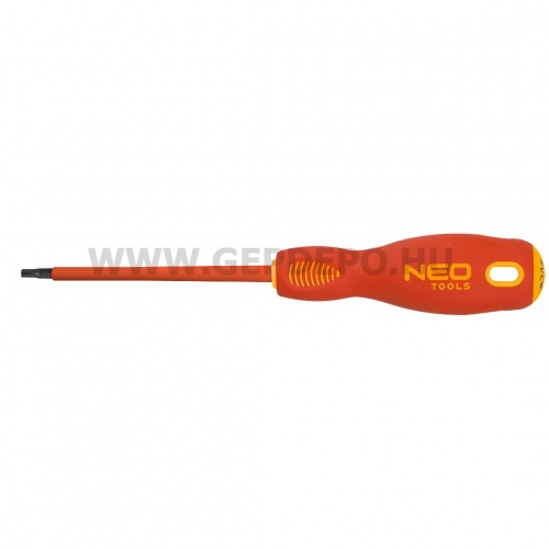 NEO TOOLS csavarhúzó szigetelt, 1000V, T25 x 125mm