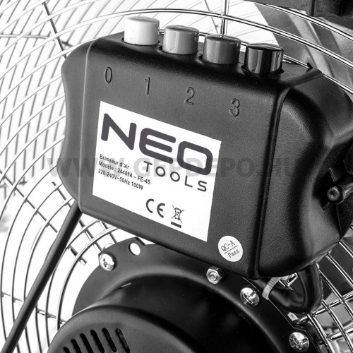 NEO TOOLS padlóventilátor 100W