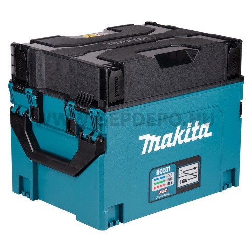 Makita BCC01 18V LXT / 40Vmax XGT akkumulátortöltő koffer 2x4 port