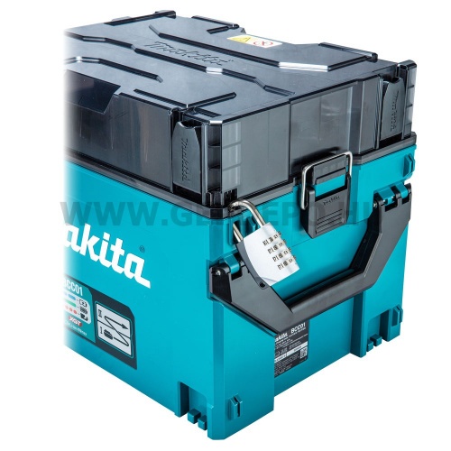 Makita BCC01 18V LXT / 40Vmax XGT akkumulátortöltő koffer 2x4 port