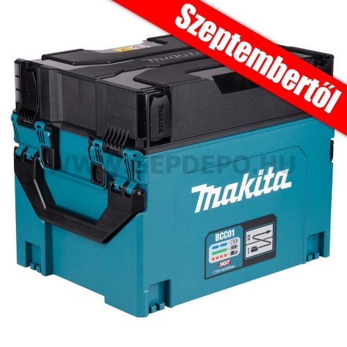 Makita BCC01 18V LXT / 40Vmax XGT akkumulátortöltő koffer 2x4 port