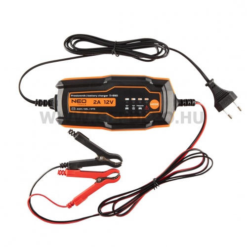 Neo Automata akkutöltő 2A / 35W, 4-60Ah SAVAS/AGM/ZSELÉS akkumulátorokhoz
