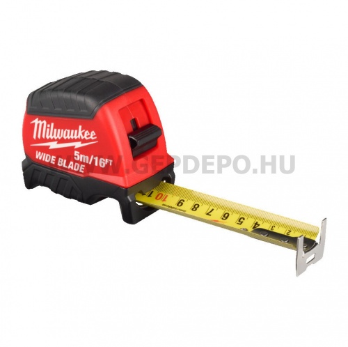 Milwaukee Prémium Széles Mérőszalag (2. gen) 5m/16ft-35mm