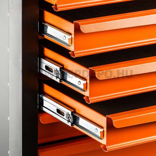NEO TOOLS szerszámkocsi 7 fiókkal, 129 részes szerszámkészlettel